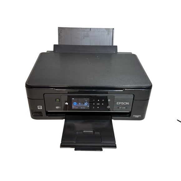 epson Other - Epson XP 446 All-in-One Wireless Color Inkjet Printer TESTED NEED INK